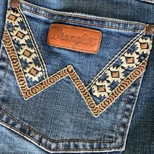 Wrangler Boot-Cut Low Rise Jeans